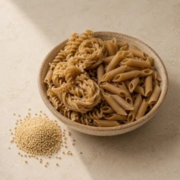 Millet pasta and noodles
