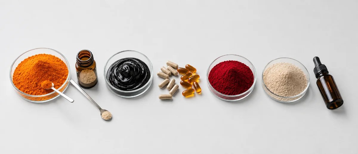 Herbs, extracts, capsules and powders