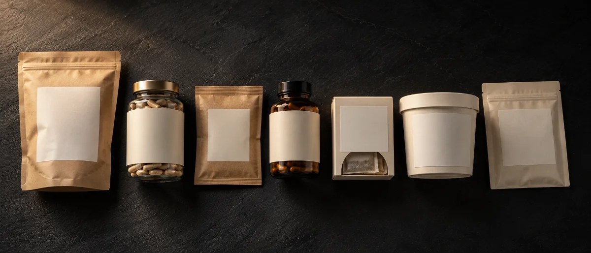 Branded packs, labels or your logo